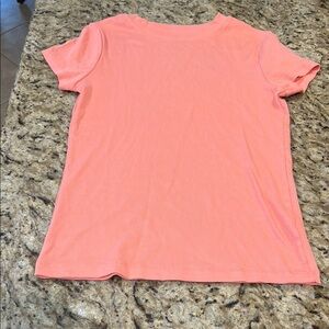 a new day Coral Ribbed Tee